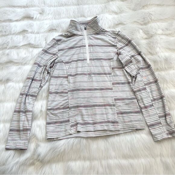 Spyder Striped Mid Layer Long Sleeve (S) - Picture 1 of 10